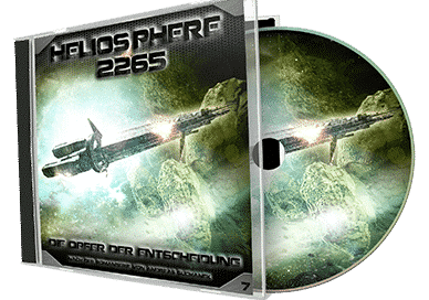 "Heliosphere 2265 (Hörspiel) - Folge 7: Die Opfer der Entscheidung" von Andreas Suchanek. Erschienen in der Greenlight Press. Produziert von Interplanar Produktion.