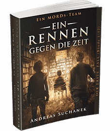 "Ein MORDs-Team - Band 10: Ein Rennen gegen die Zeit" von Andreas Suchanek. Erschienen in der Greenlight Press.