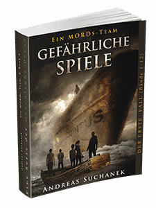"Ein MORDs-Team - Band 4: Gefährliche Spiele" von Andreas Suchanek. Erschienen in der Greenlight Press.