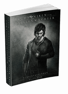 "Die Chroniken der Seelenwächter - Band 2: Schicksalsfäden" von Nicole Böhm. Erschienen in der Greenlight Press.