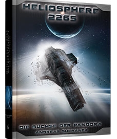 "Heliosphere 2265 - Der Helix-Zyklus 3 - Im Chaos" von Andreas Suchanek. Erschienen in der Greenlight Press.